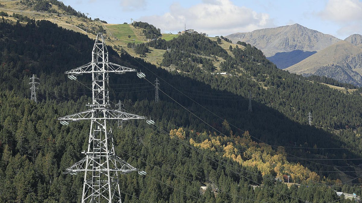 Torres elèctriques de FEDA.