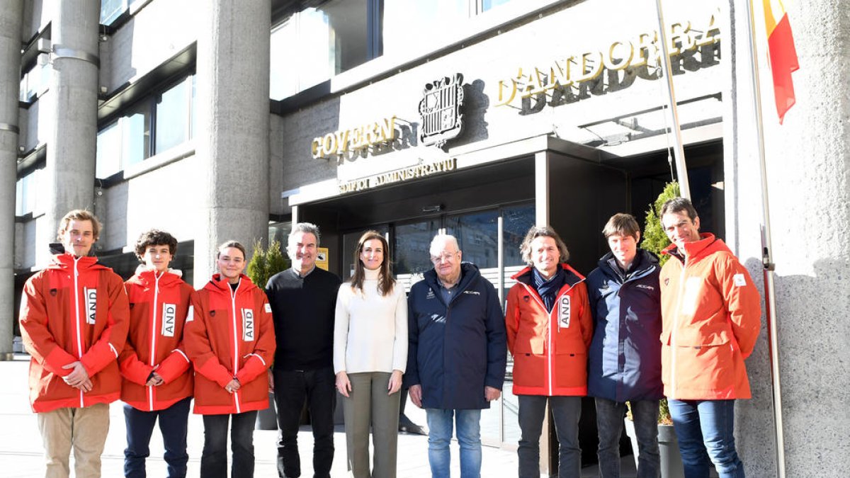 Els competidors al Festival Olímpic de la Joventut Europea d'Hivern