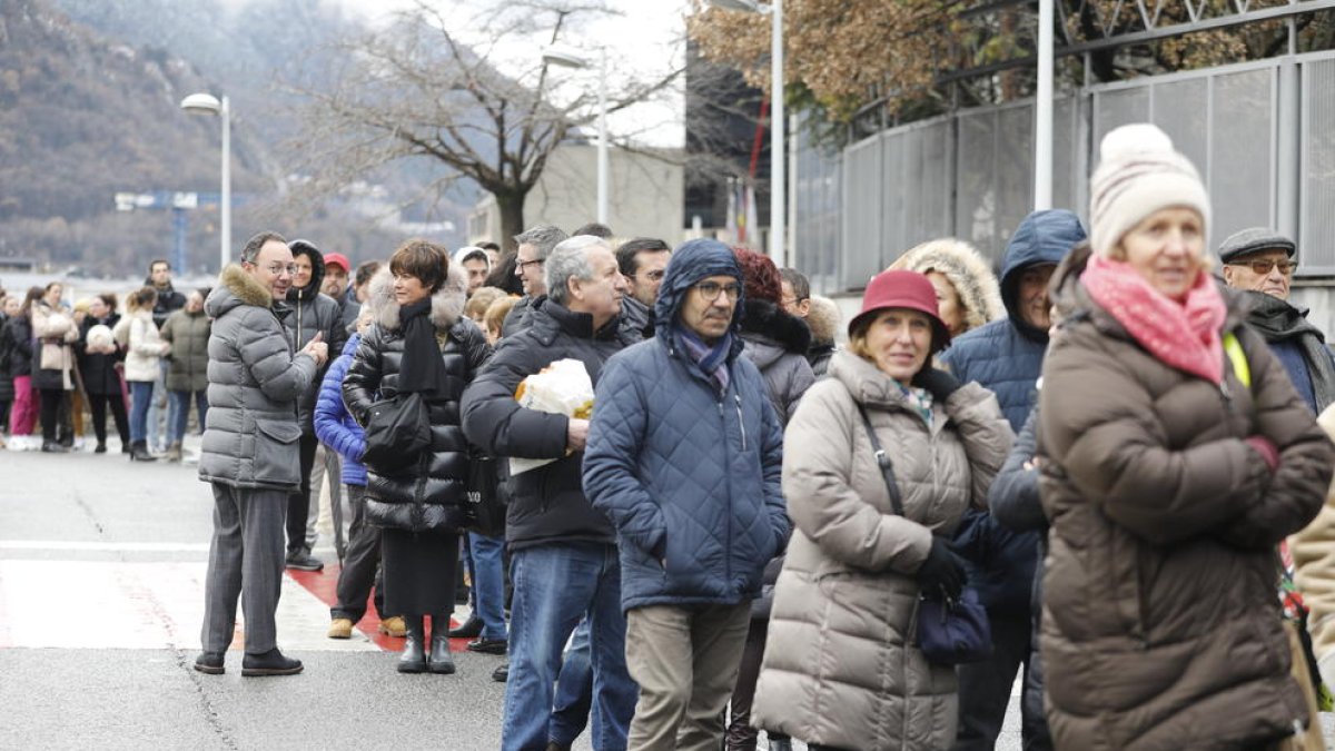 El cap de Govern, Xavier Espot, ahir a Escaldes.