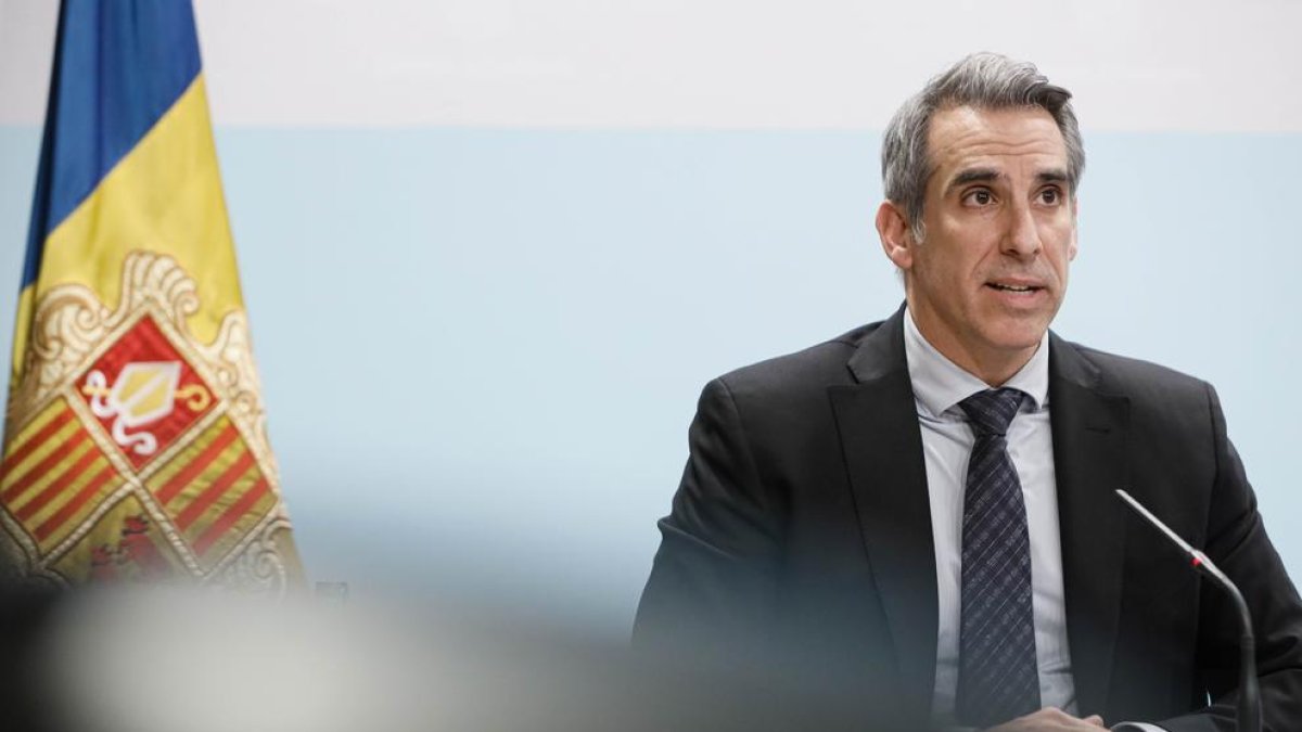 Cesar Marquina en la compareixença d'avui