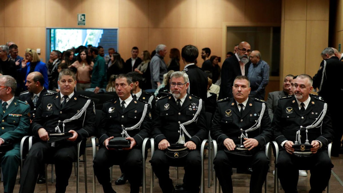 Funcionaris del centre penitenciari.