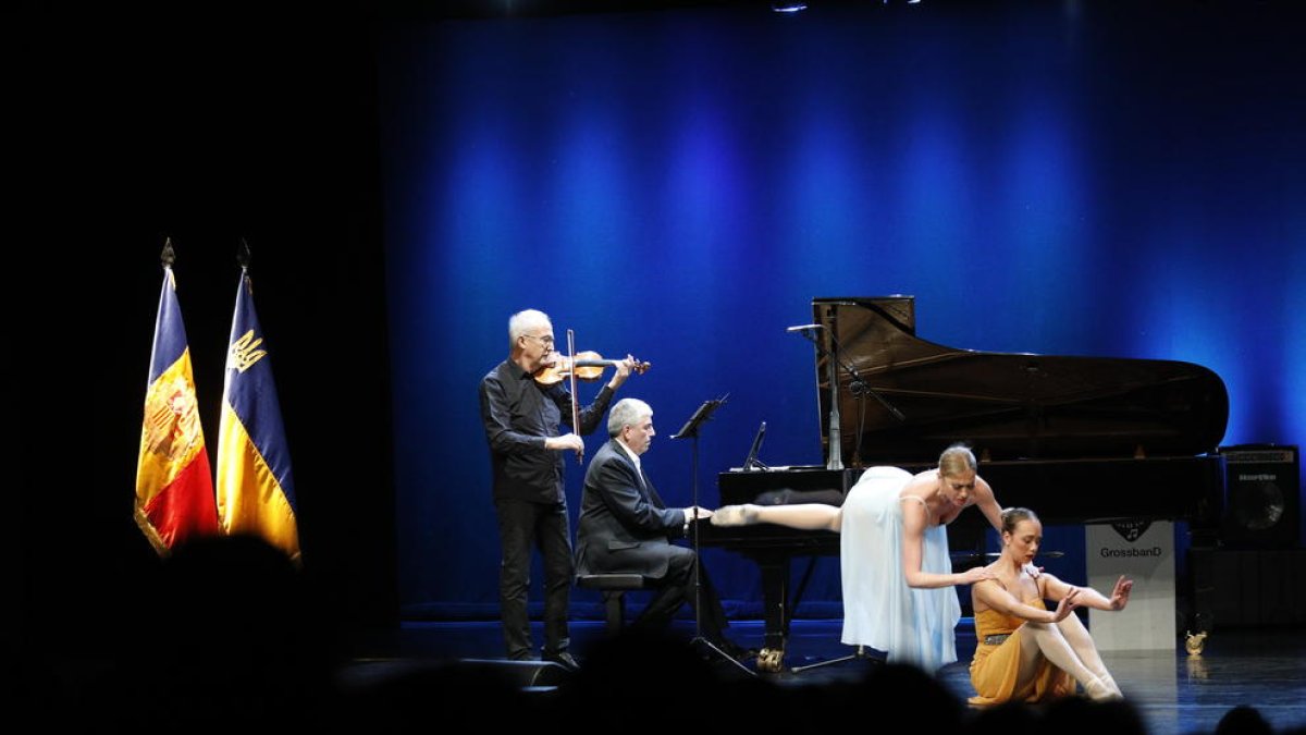 Un instant del concert.