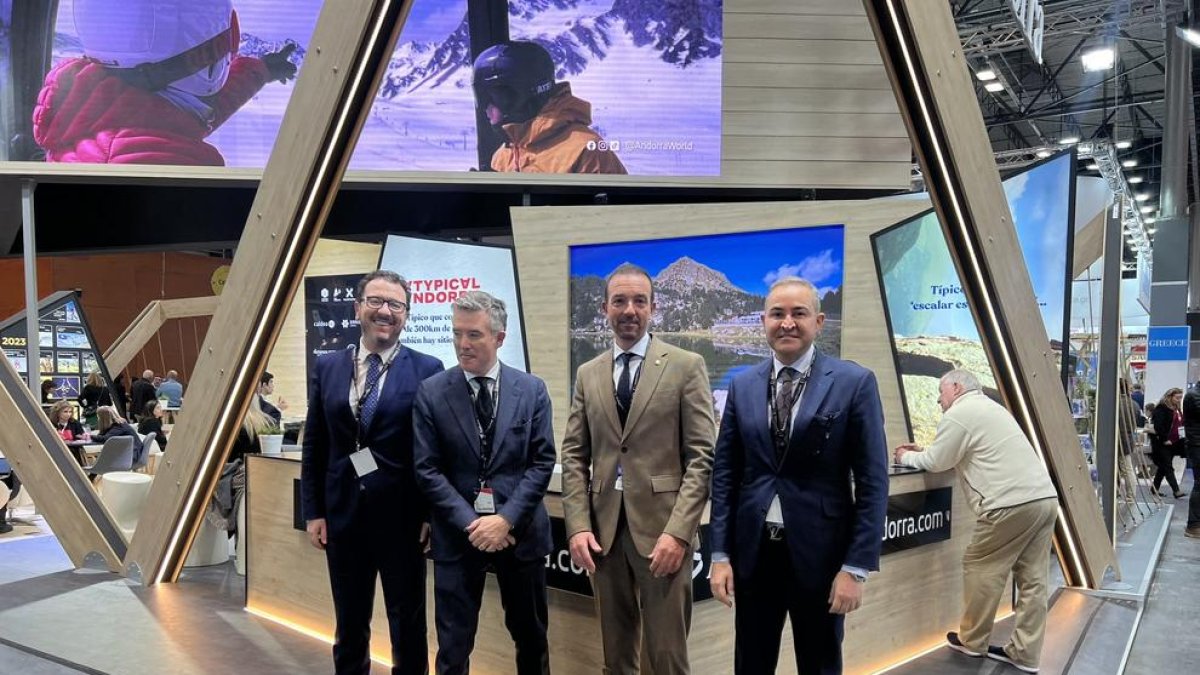 La delegació andorrana a la FITUR