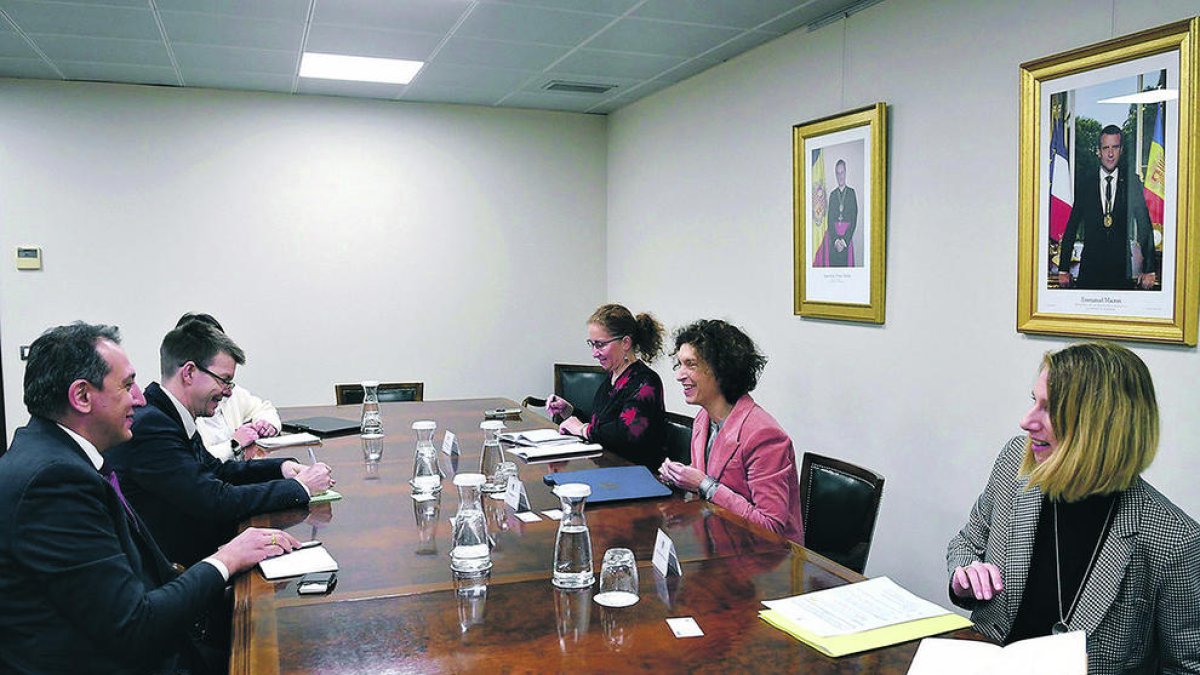 Ubach amb els experts.