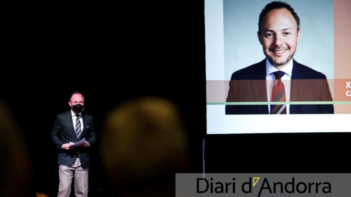 Espot ahir durant la presentació de la candidatura