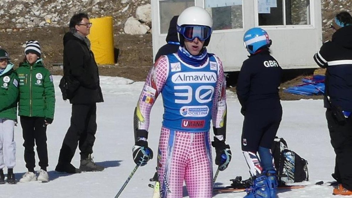 Roger Puig a les finals WC a Cortina