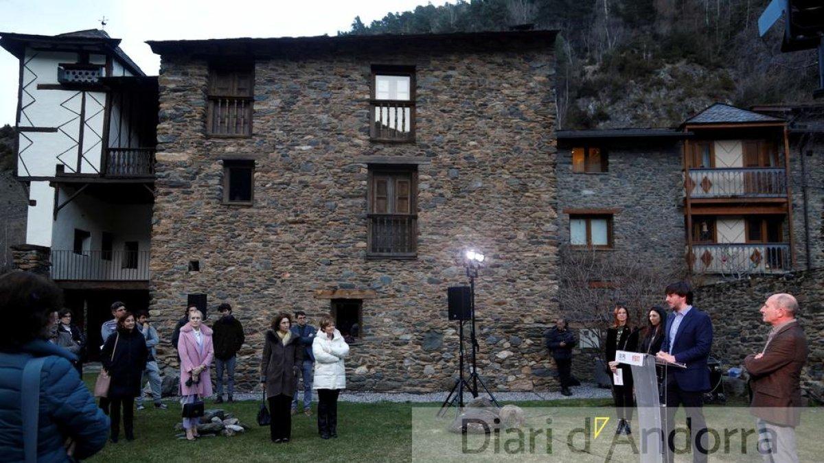 Inauguració de la mostra Refugiats. Andorra, país d'acollida avui a Cal Pal
