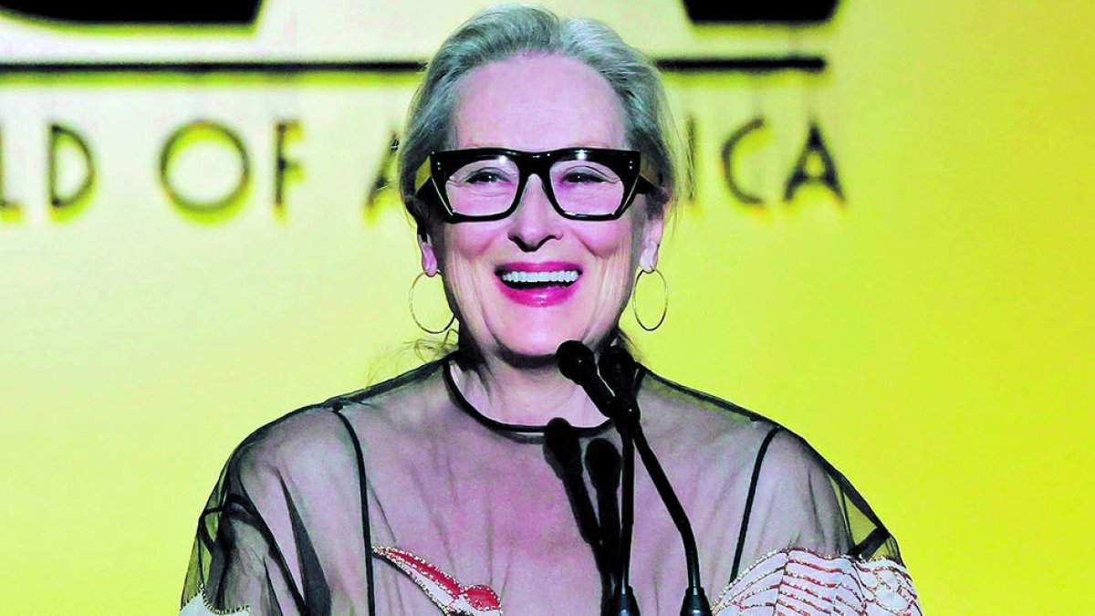 La reconeguda actriu Meryl Streep, en una imatge recent.