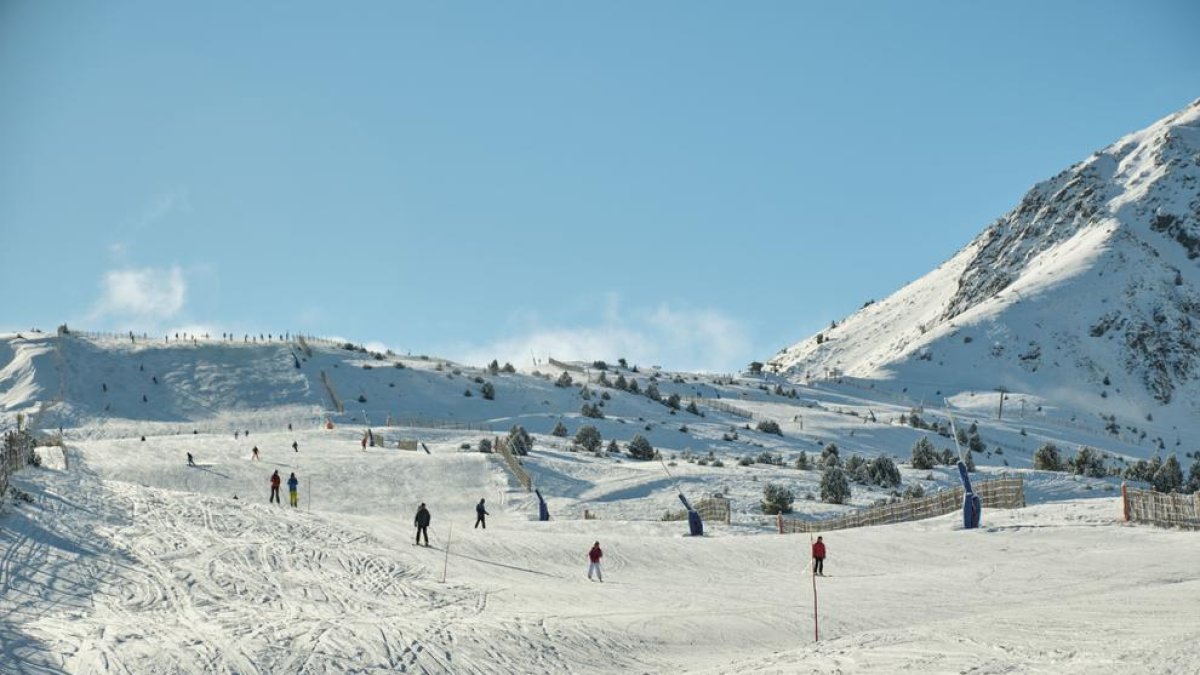 Esquiadors a Grandvalira aquest Nadal