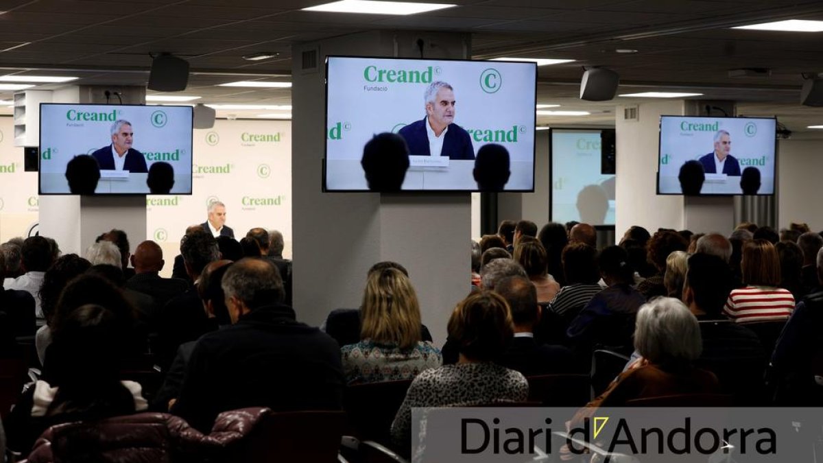 La conferència d'Isidre Bartumeu a Creand Fundació