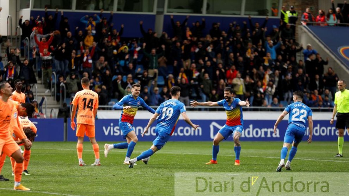 Partit d'avui del FC Andorra contra l'UD Eivissa