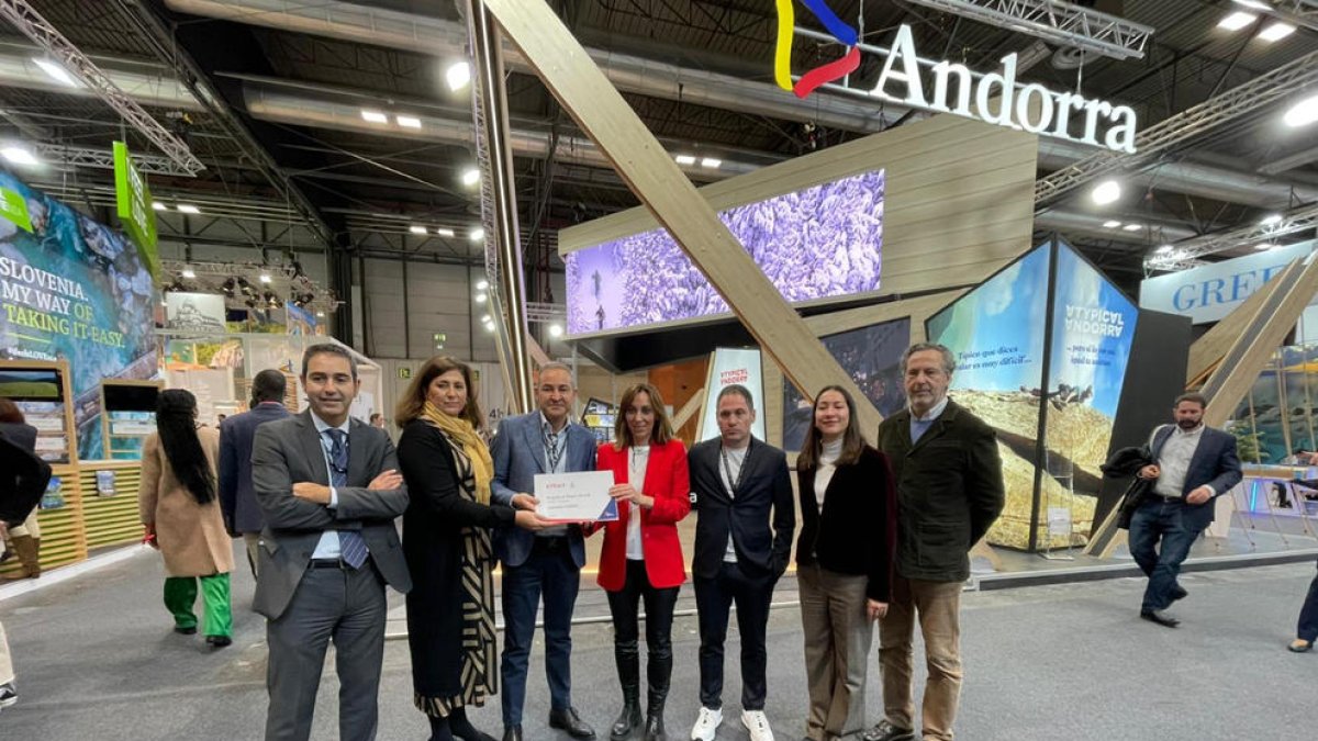 L'stand d'Andorra Turisme