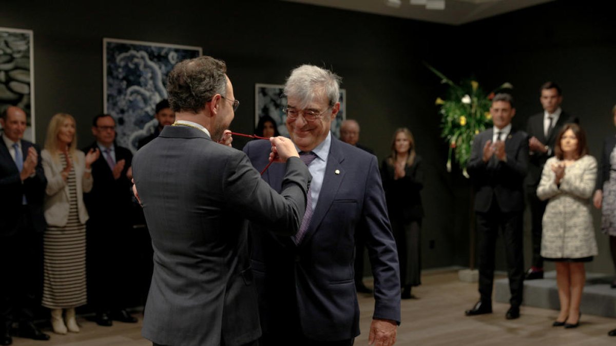 Baró en la presa de possessió del càrrec com a ministre de Relacions Institucionals i Educació.