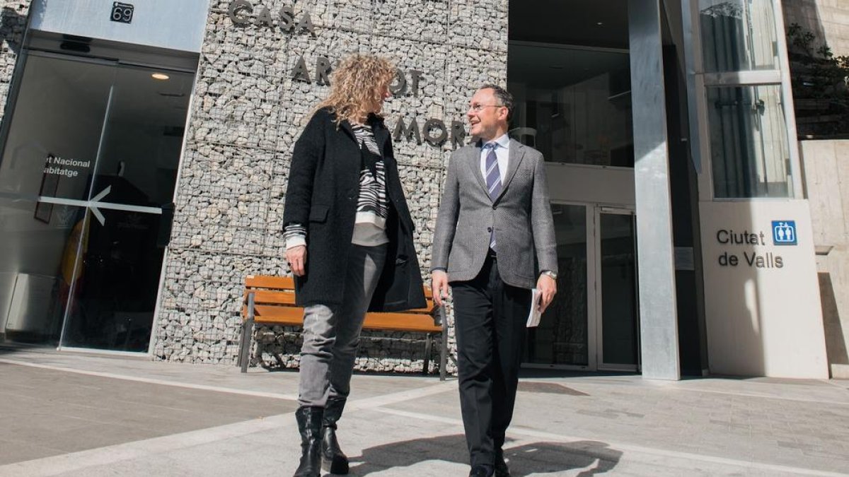 Xavier Espot ha presentat les polítiques d'habitatge de Demòcrates avui