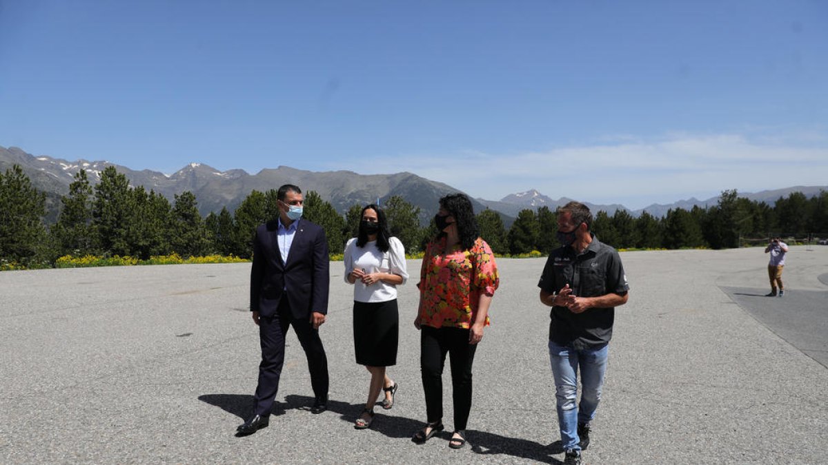 La construcció de l'heliport nacional es preveu a la Caubella, a la parròquia de la Massana.