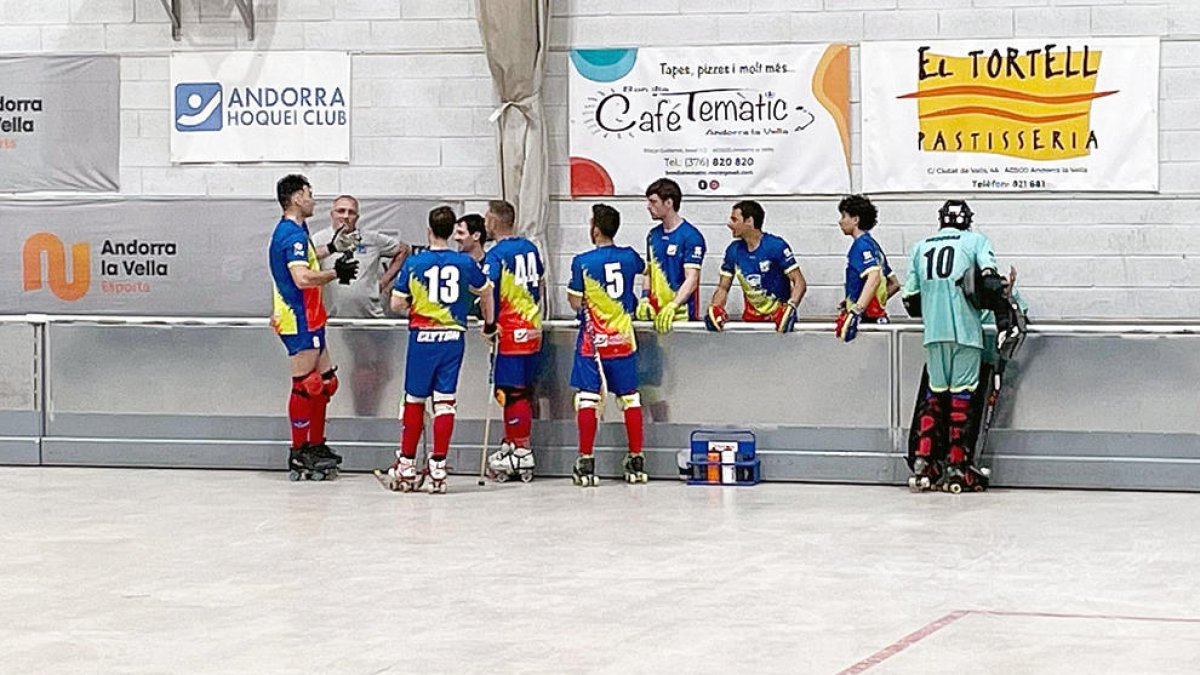 L'Andorra HC afronta avui l'anada del play-off.