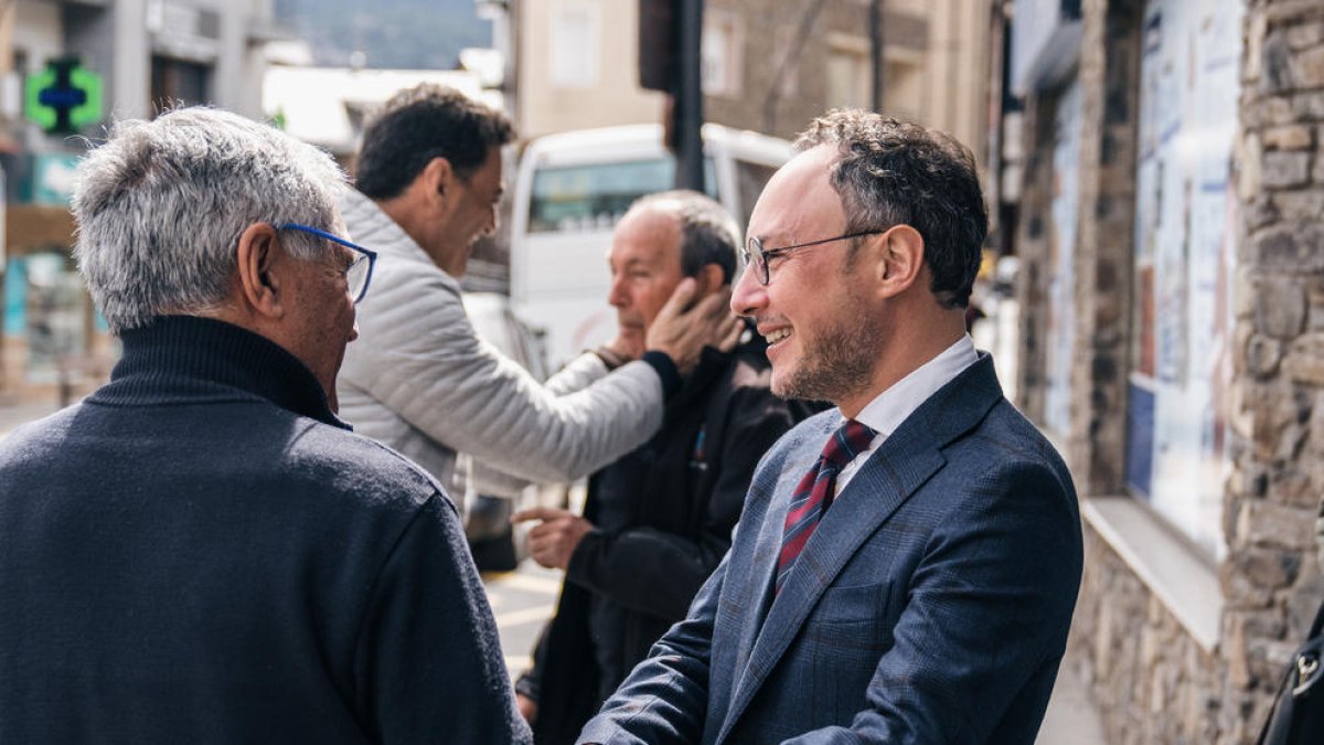 Espot en l'acte de Demòcrates d'aquest matí