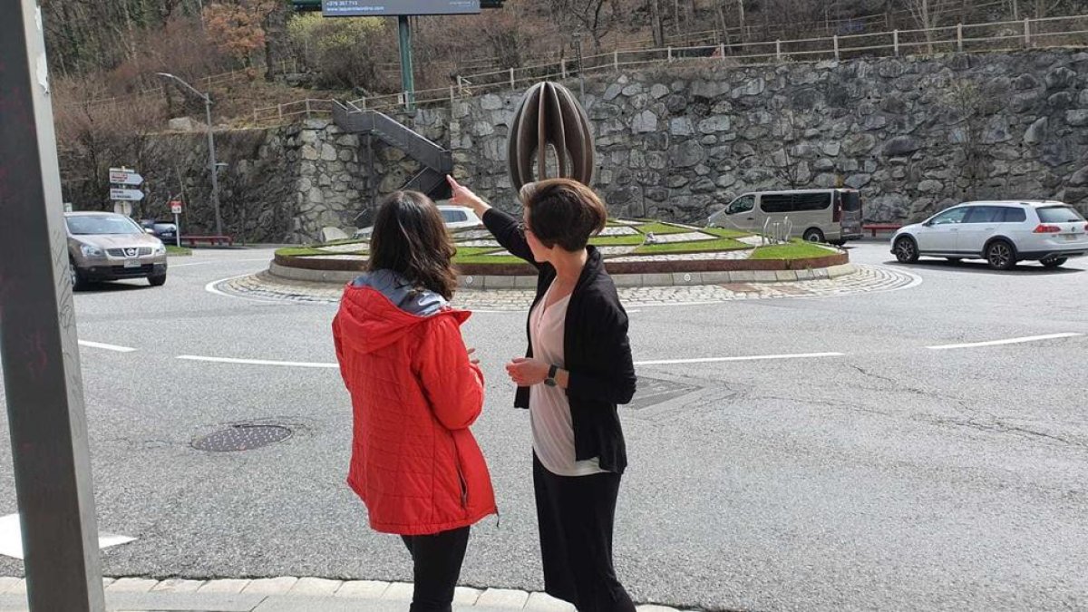 Acte de Concòrdia aquest matí a la rotonda del KM 0