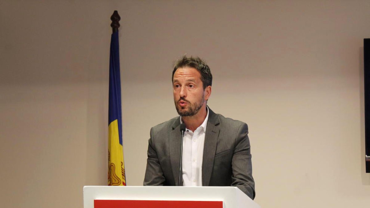 Pere López, líder del PS.