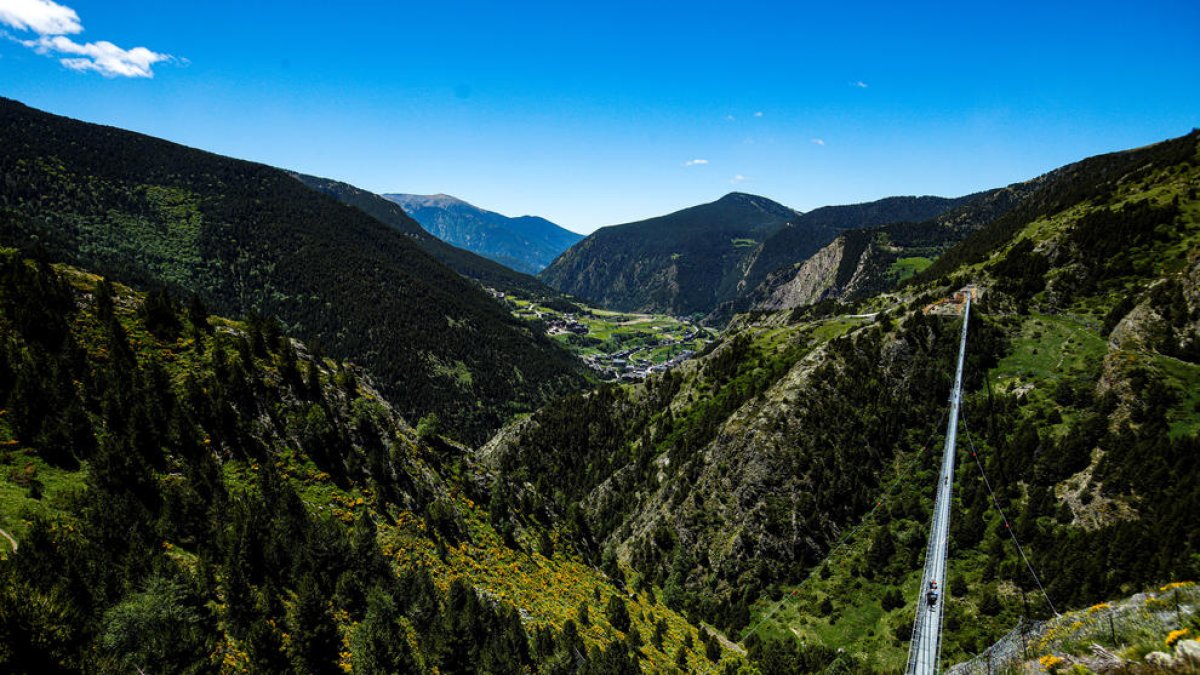 El pont tibetà de la Vall del Riu.