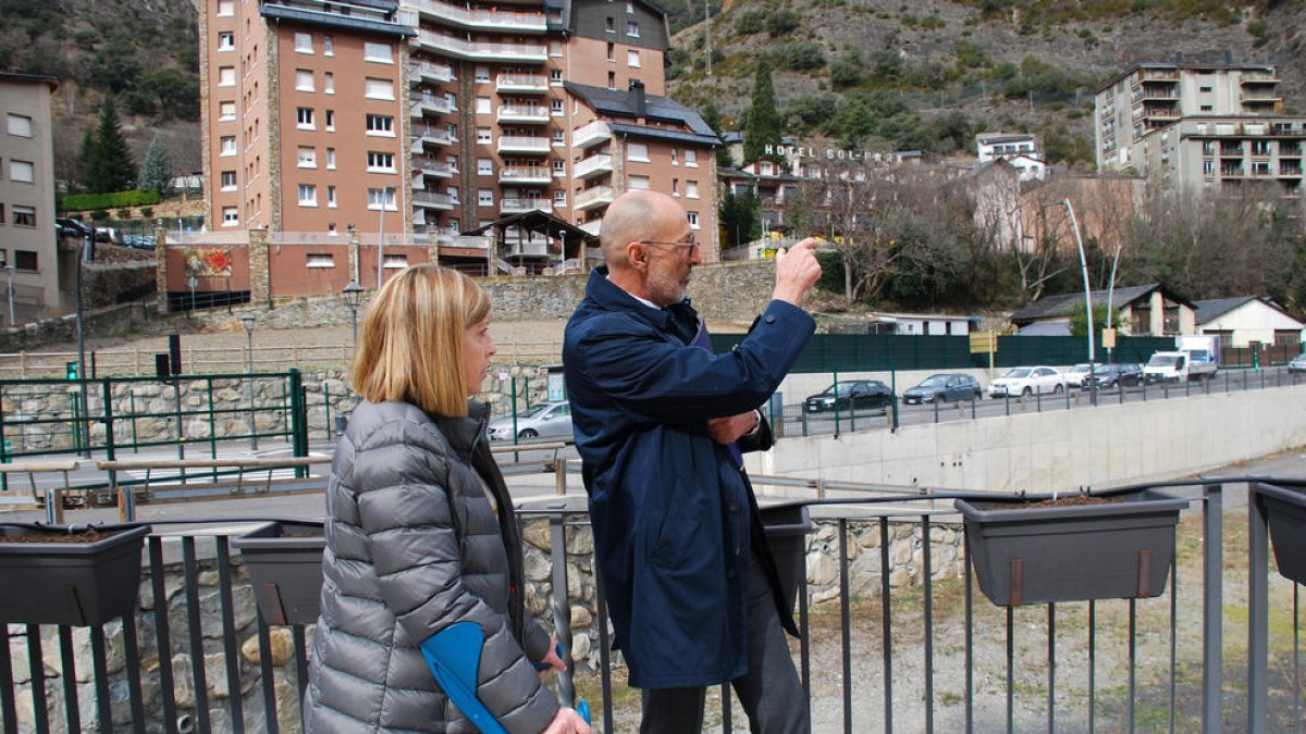 Bonell va explicar les propostes ahir a Sant Julià.