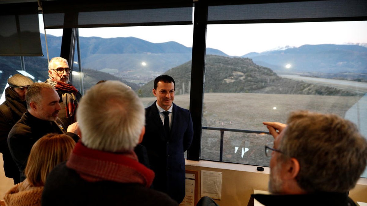 Jordi Gallardo, ministre de Presidència, Economia i Empresa.