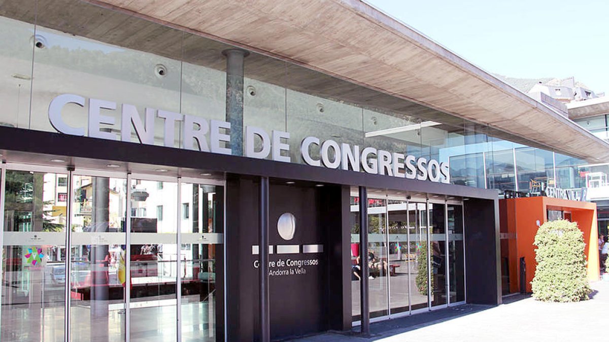 El centre de congressos d'Andorra la Vella.