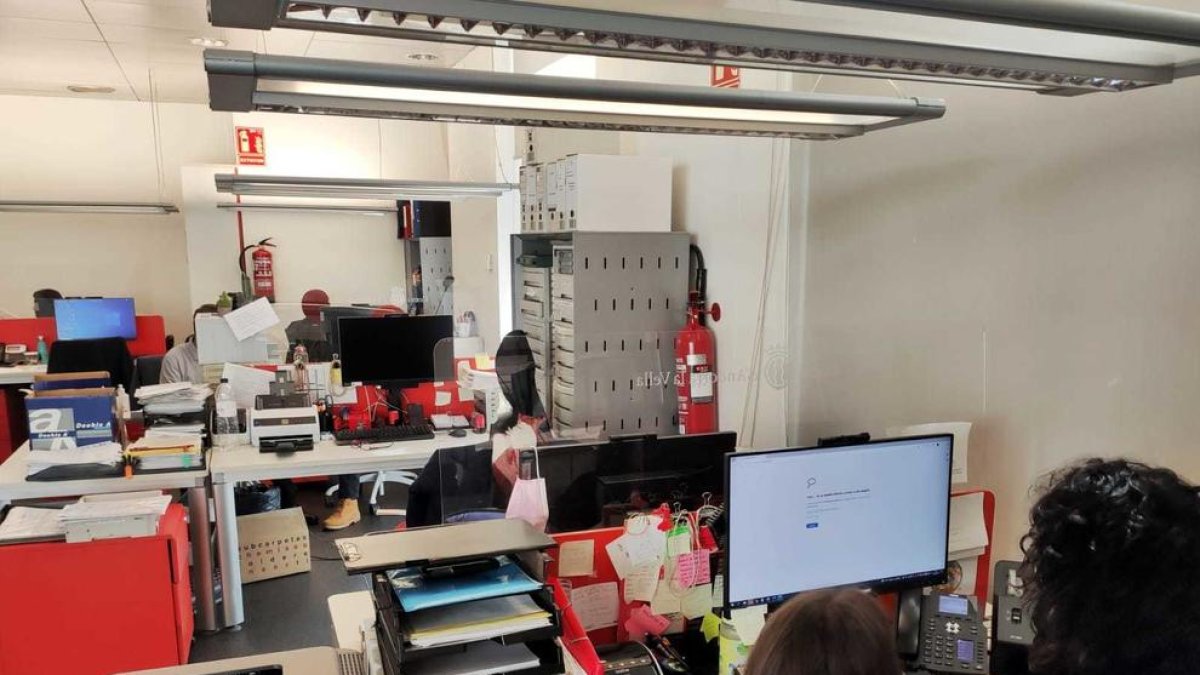 Una avaria està afectant els serveis comunals de tràmits
