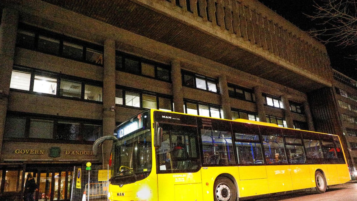 Un bus circulant.