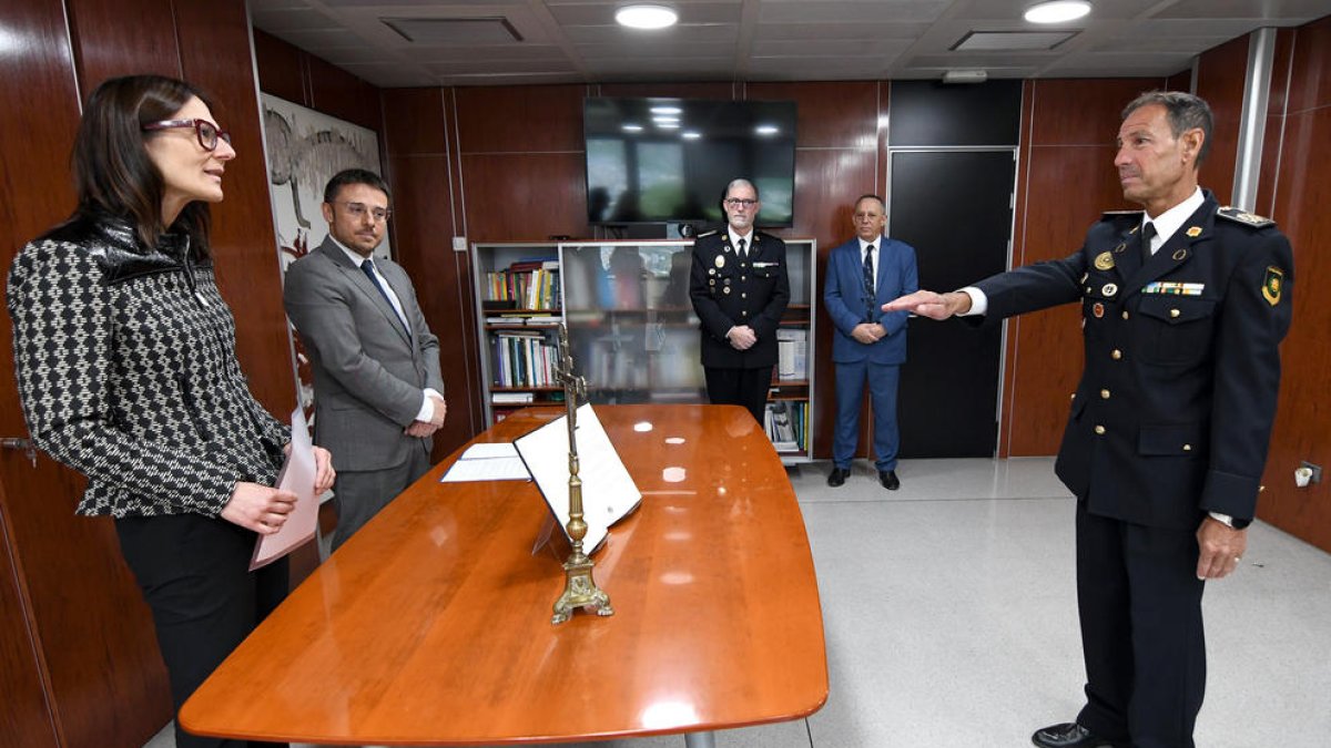 Acte de jurament del nou director, Bruno Lasne