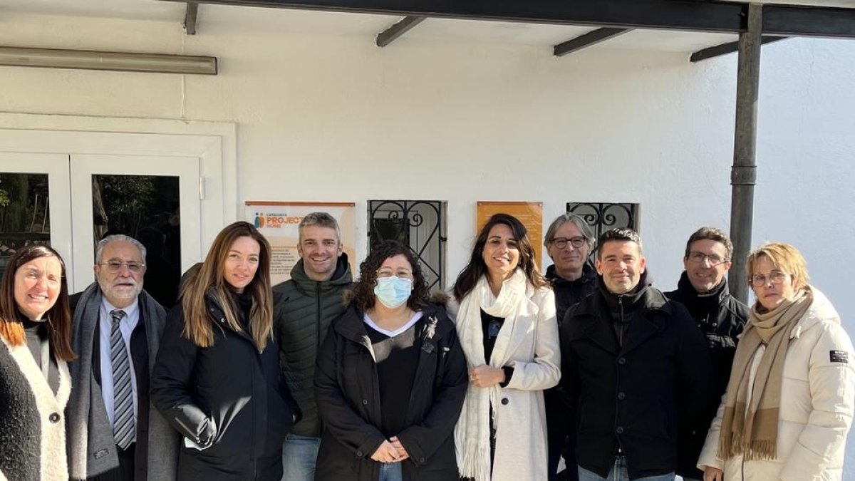 La visita va estar promoguda gràcies a Projecte Vida