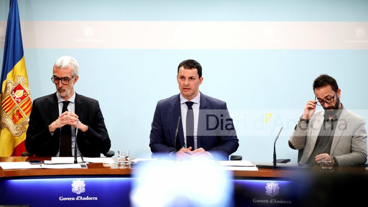 Jordi Gallardo ha comparegut aquesta tarda per explicar l'adjudicació de l'heliport