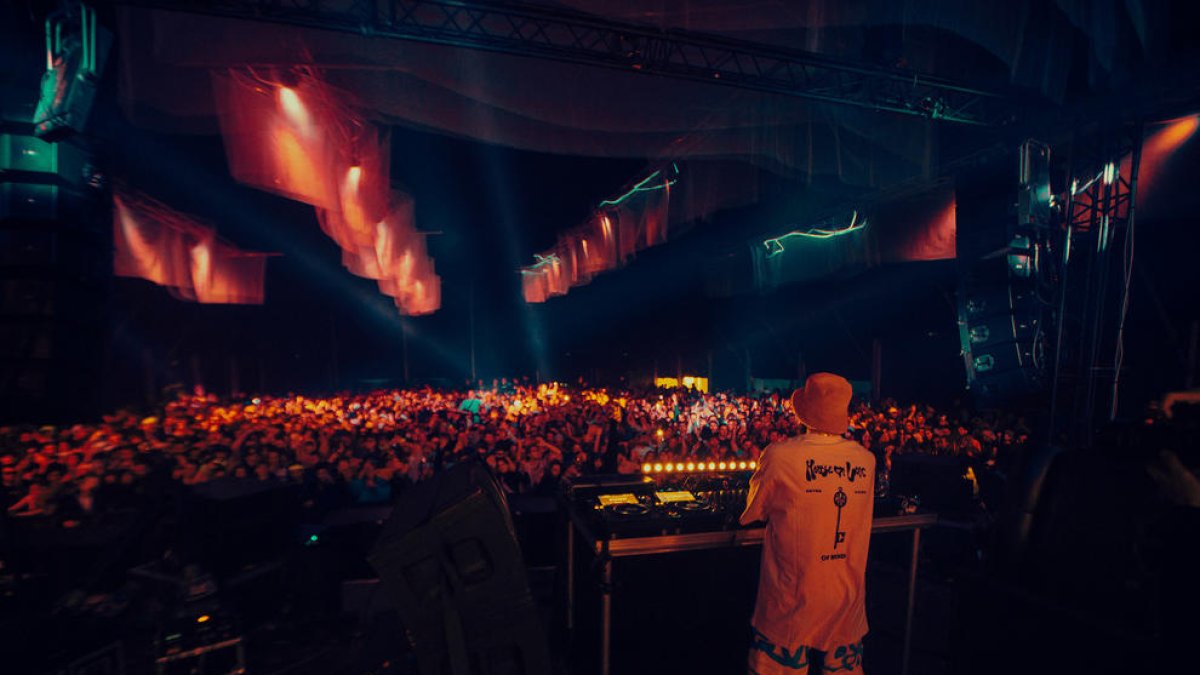 Ambient al festival.