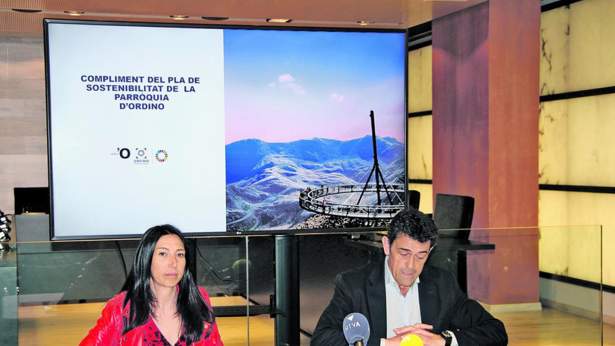 Els cònsols, ahir en roda de premsa.