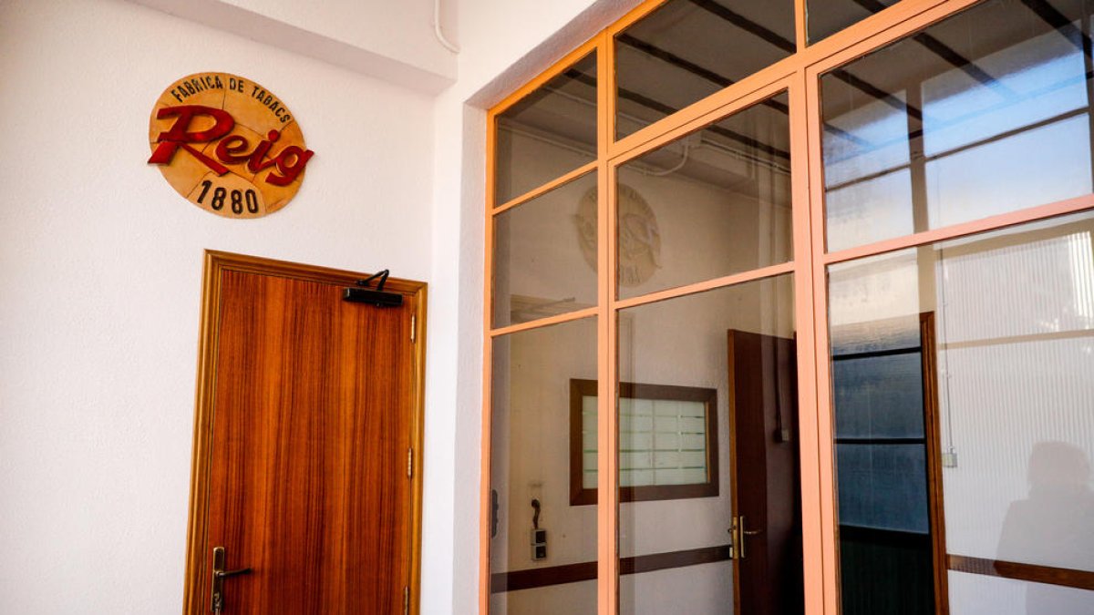 Interior de l'antiga Fàbrica Reig.