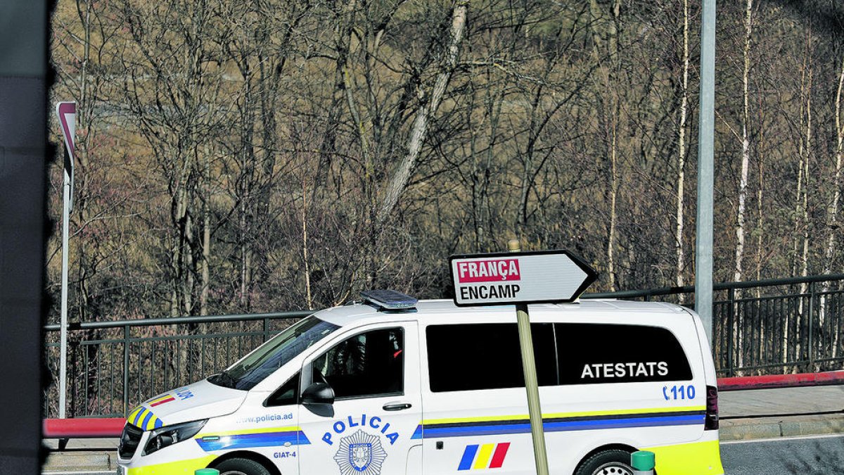 L'home estava causant aldarulls a Encamp.