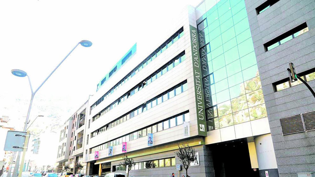 La seu de la Universitat d'Andorra.