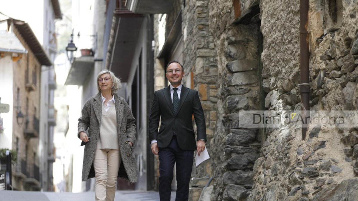 Espot aquest migdia en acte de campanya a Escaldes-Engordany