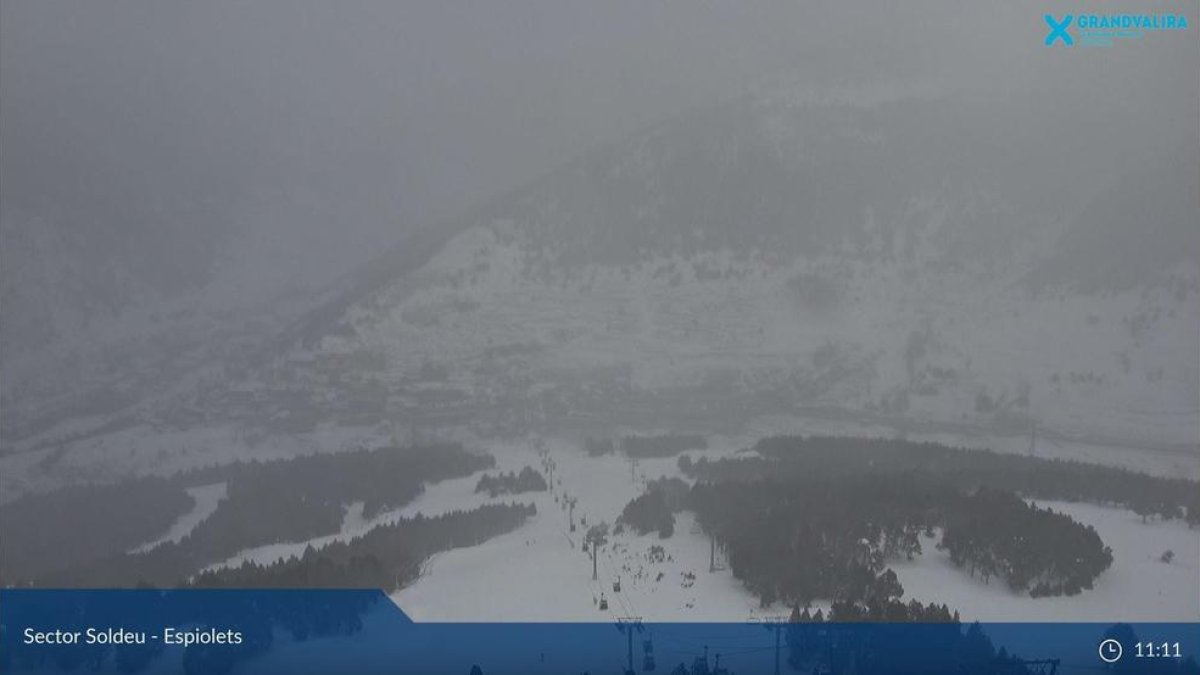 El sector Soldeu-Espiolets aquest matí