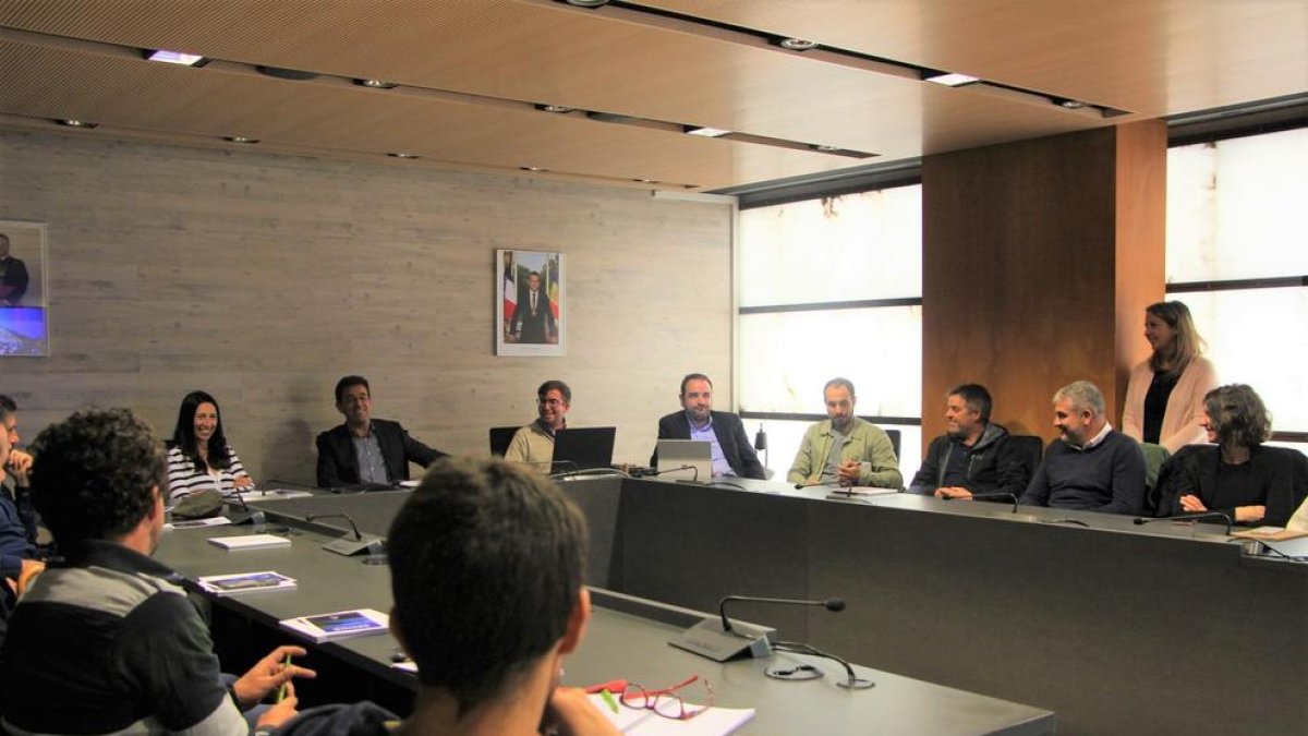 Taula dinamitzadora celebrada aquest matí a Ordino