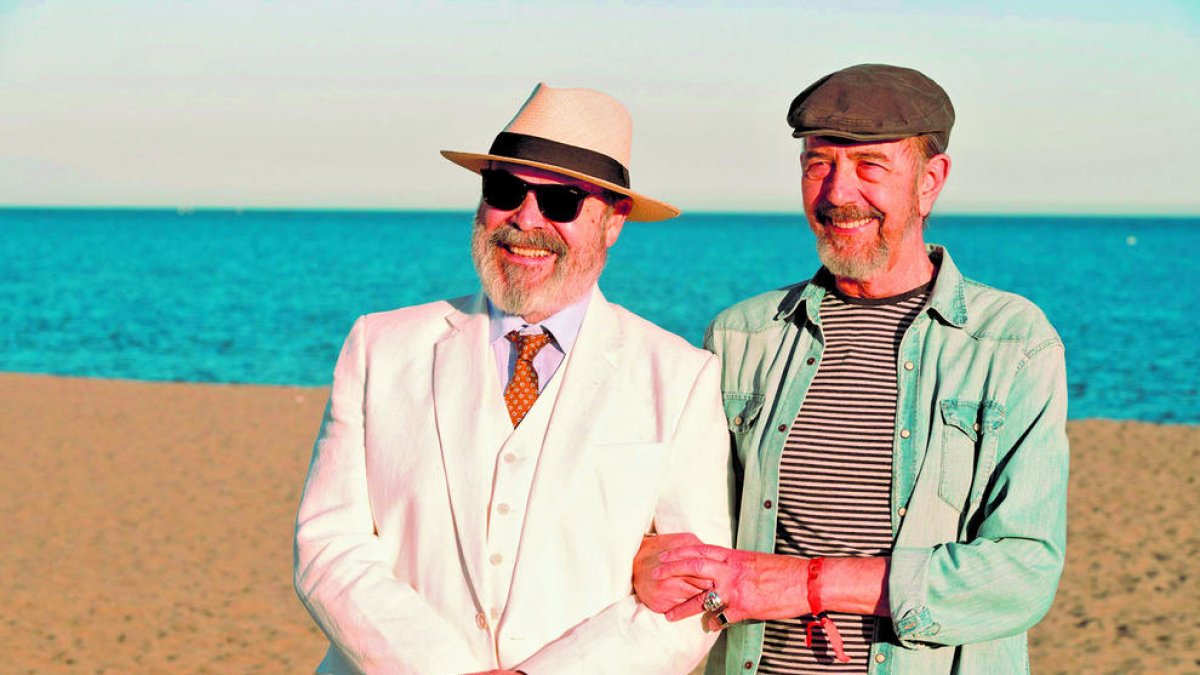 Antonio Resines i Miguel Rellán en un moment de la sèrie.