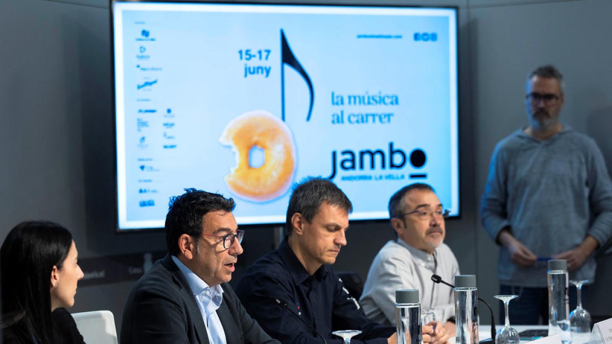 Presentació, ahir, del Jambo Andorra la Vella.