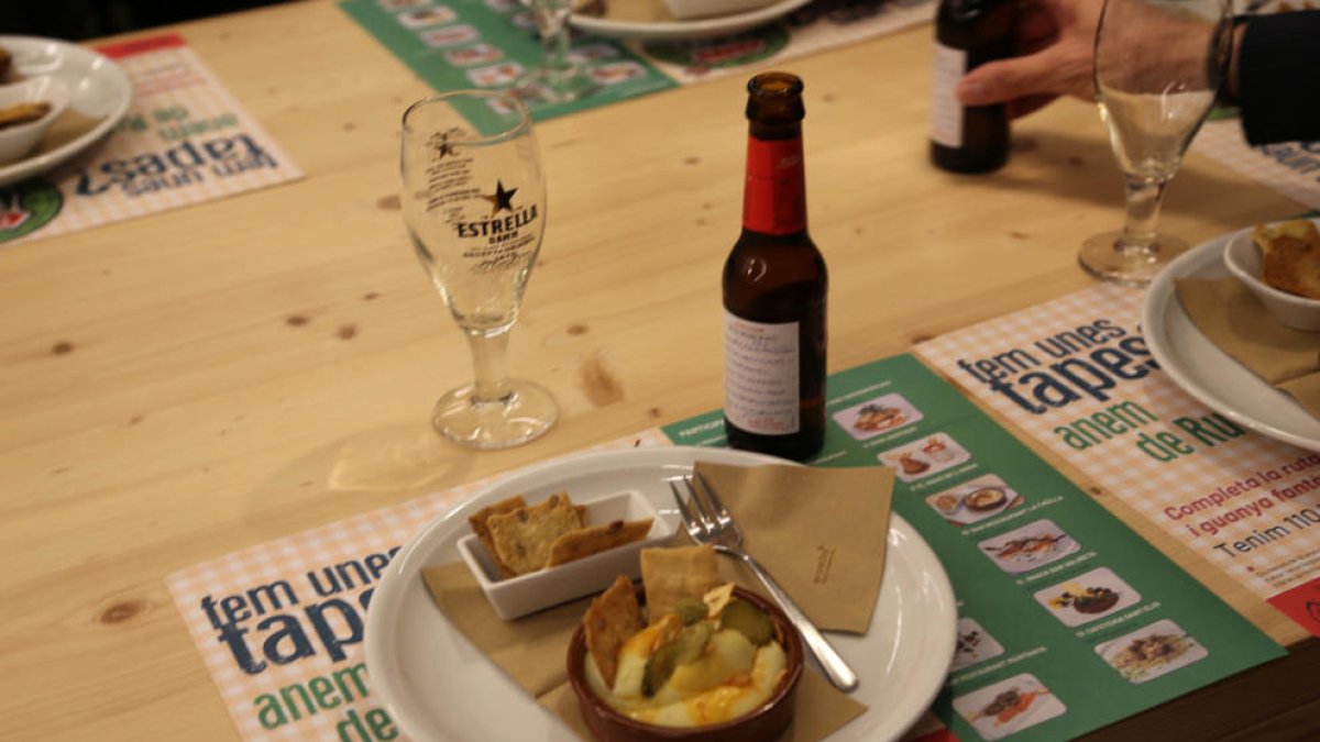 Una de les tapes ofertes.