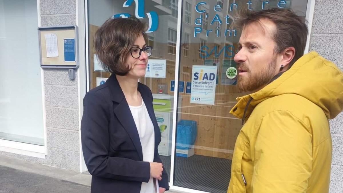 Núria Segués aquesta tarda a les declaracions de Concòrdia