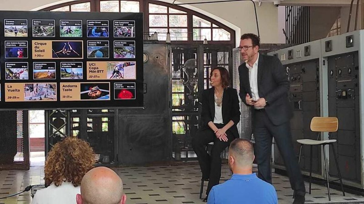 Betim Budzaku ha presentat les xifres de visitants de l'hivern