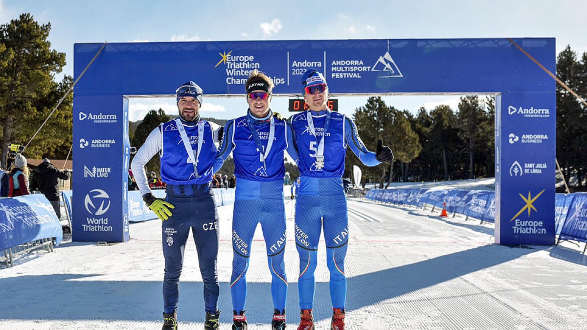 Podi masculí elit a Naturland.