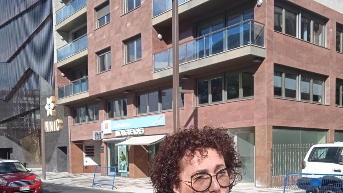 La candidata a cap de Govern d'Acció, Judith Pallarés.