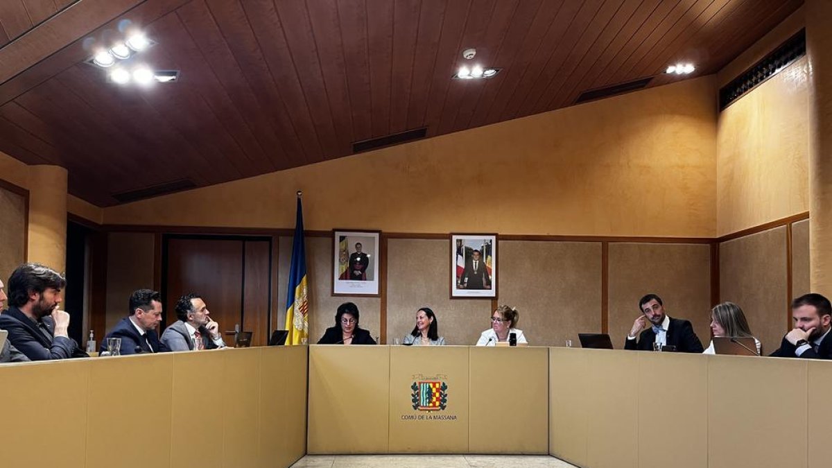 Sessió de comú de la Massana d'aquest matí