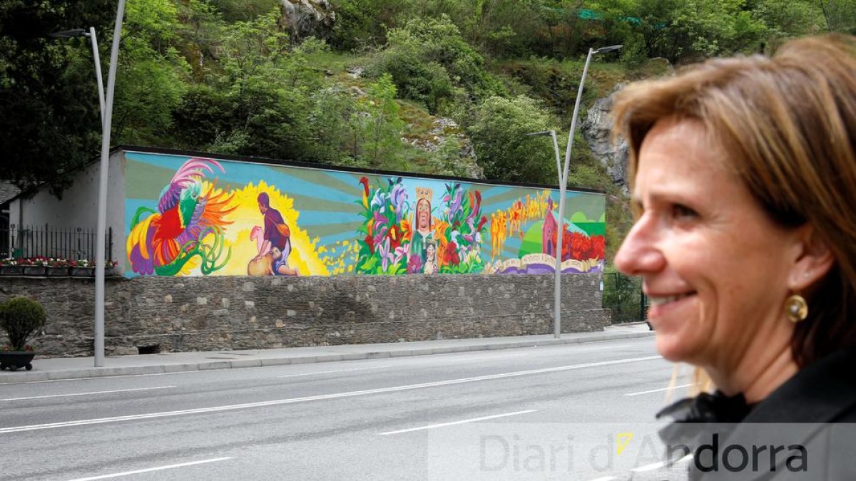 Nou mural a Sant Julià de Lòria