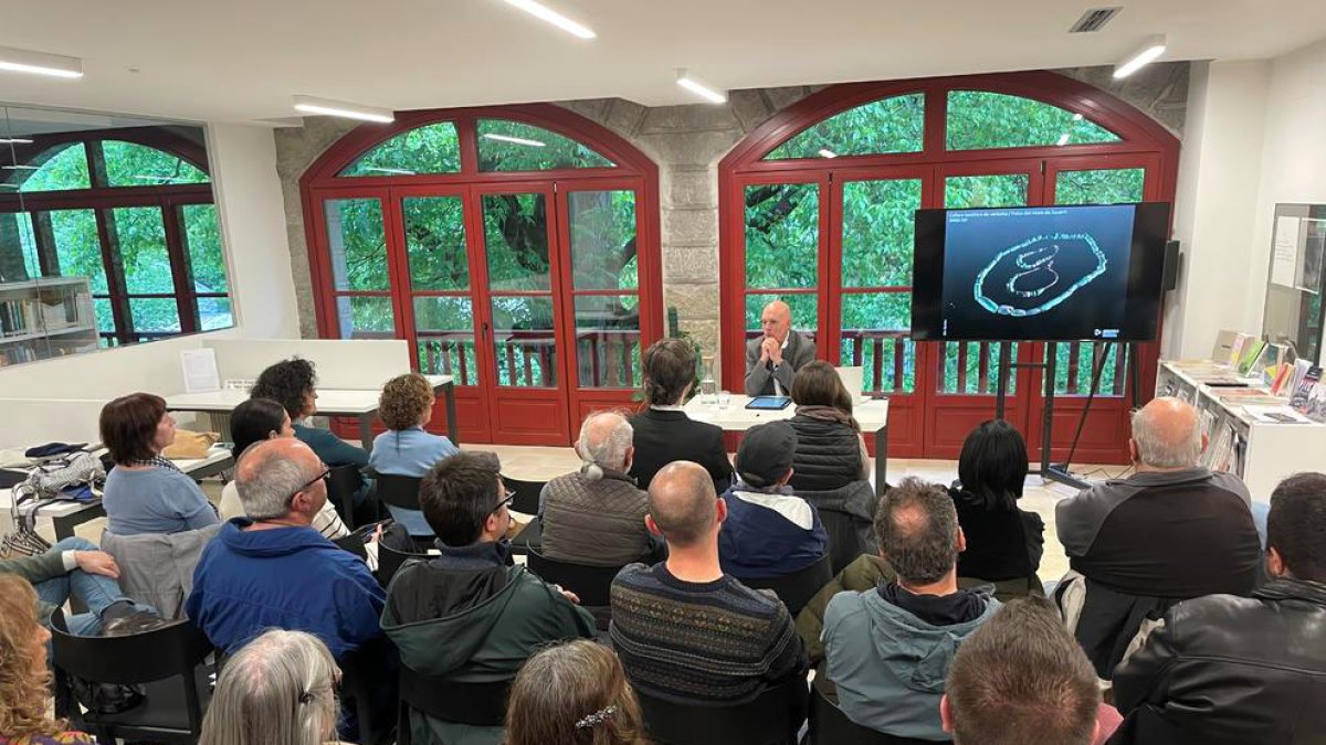 La conferència d'ahir a càrrec de Villaró.